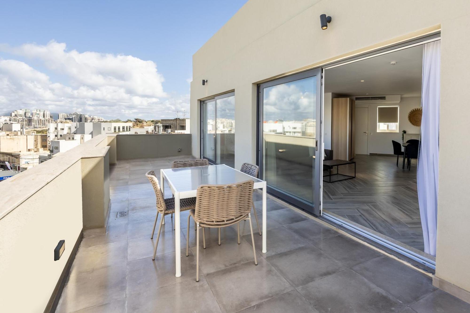 The Cube - Designer Finished Studio Penthouse By Sf Homes Gzira Extérieur photo